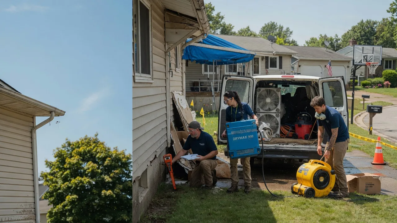 Ceiling Leak Cleanup in Plummer, MN near me