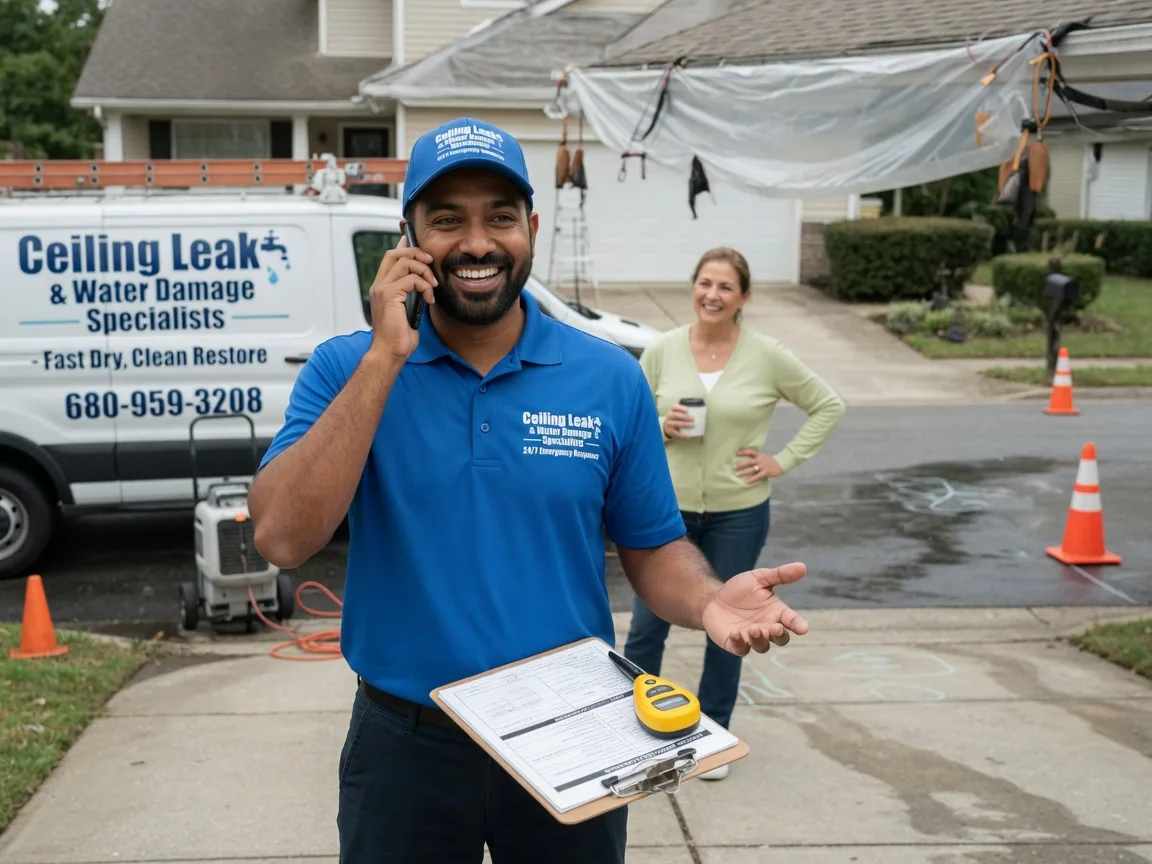 Ceiling Leak Cleanup Plummer, MN FAQs